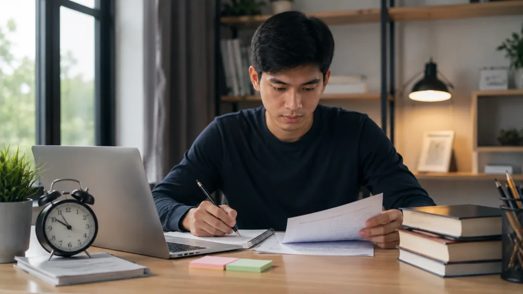 Persiapan belajar calon mahasiswa menghadapi tes potensi akademik