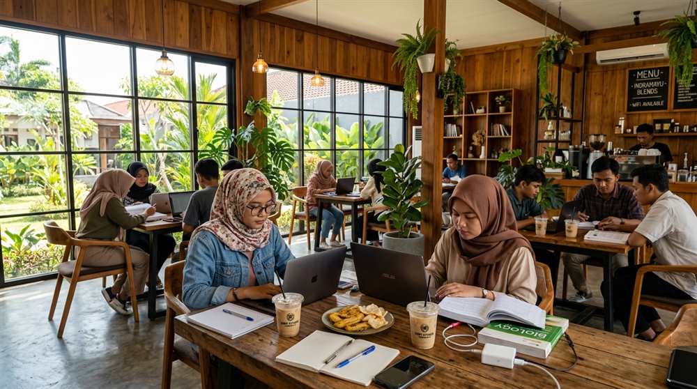 Spot Belajar dan Cafe Favorit Mahasiswa di Pandeglang Murah