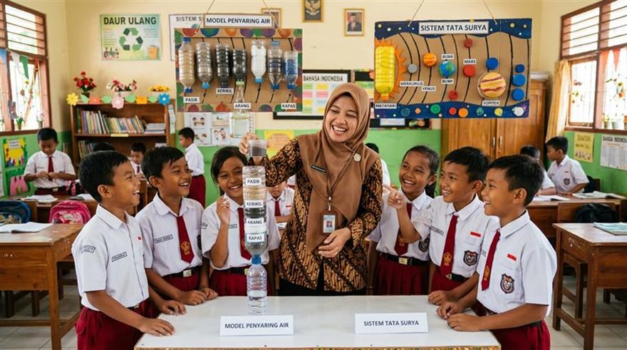 6 Strategi Mengembangkan Media Pembelajaran Sains Berbasis Lingkungan Alam Sekitar